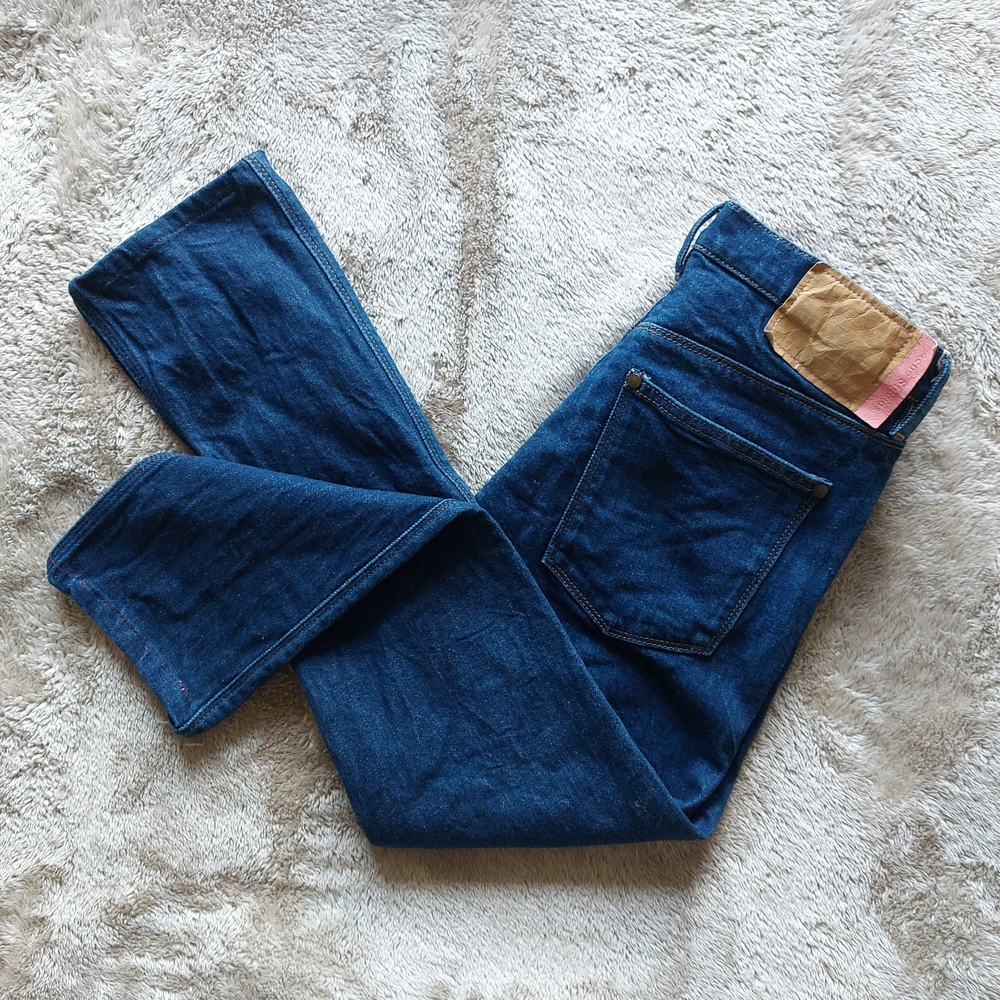 Acne Studios Bla Konst Max Indigo Women's Dark Wash Slim Fit Denim Jeans | 28x25